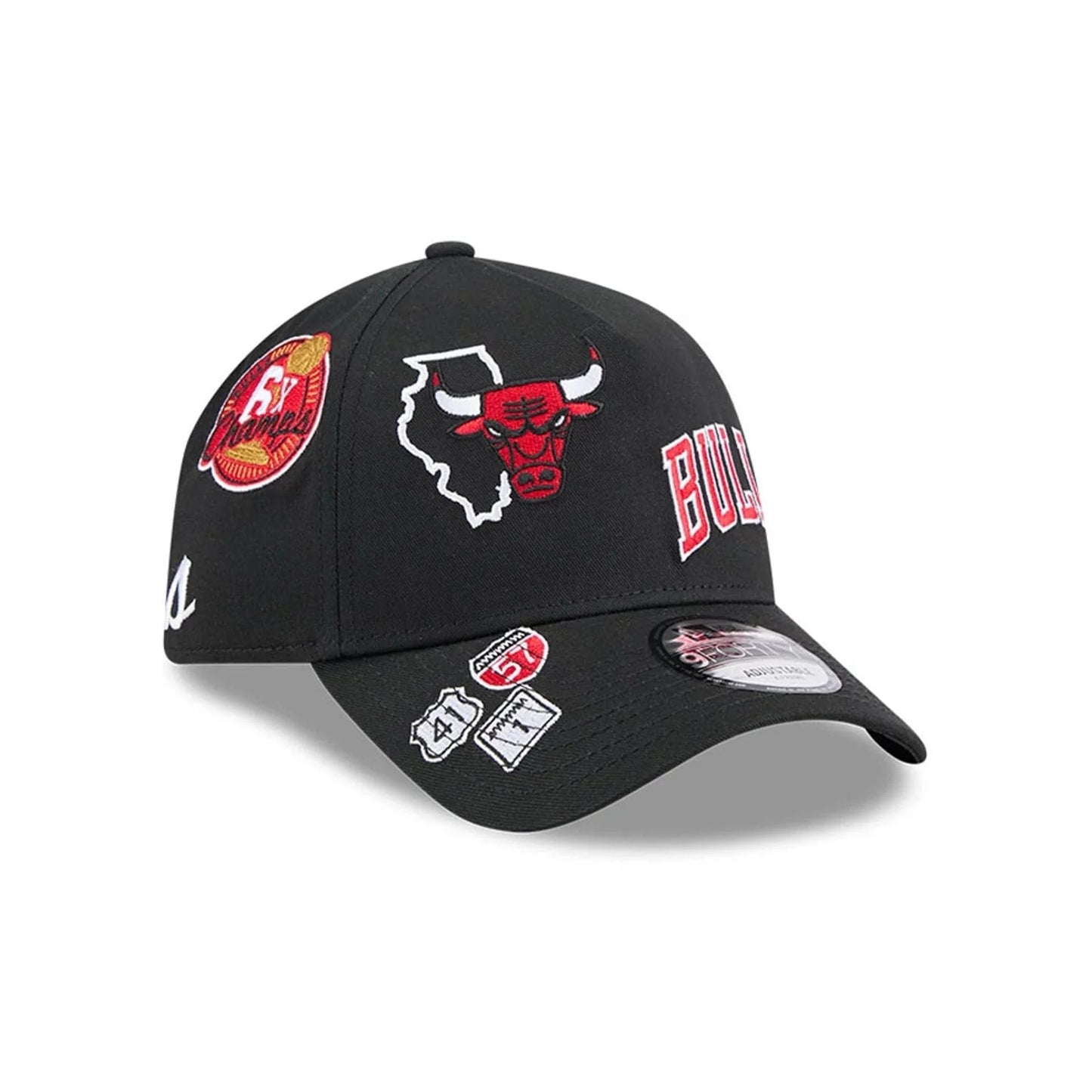 Gorra Chicago Bulls NBA All Over Black 9FORTY A-Frame
