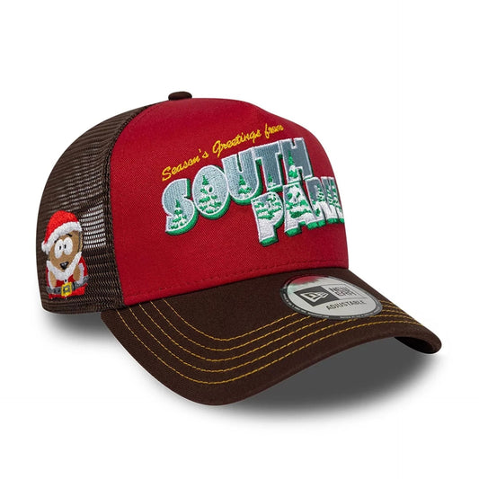 Gorra Comedy Central South Park 9FORTY A-Frame Trucker Rojo Oscuro