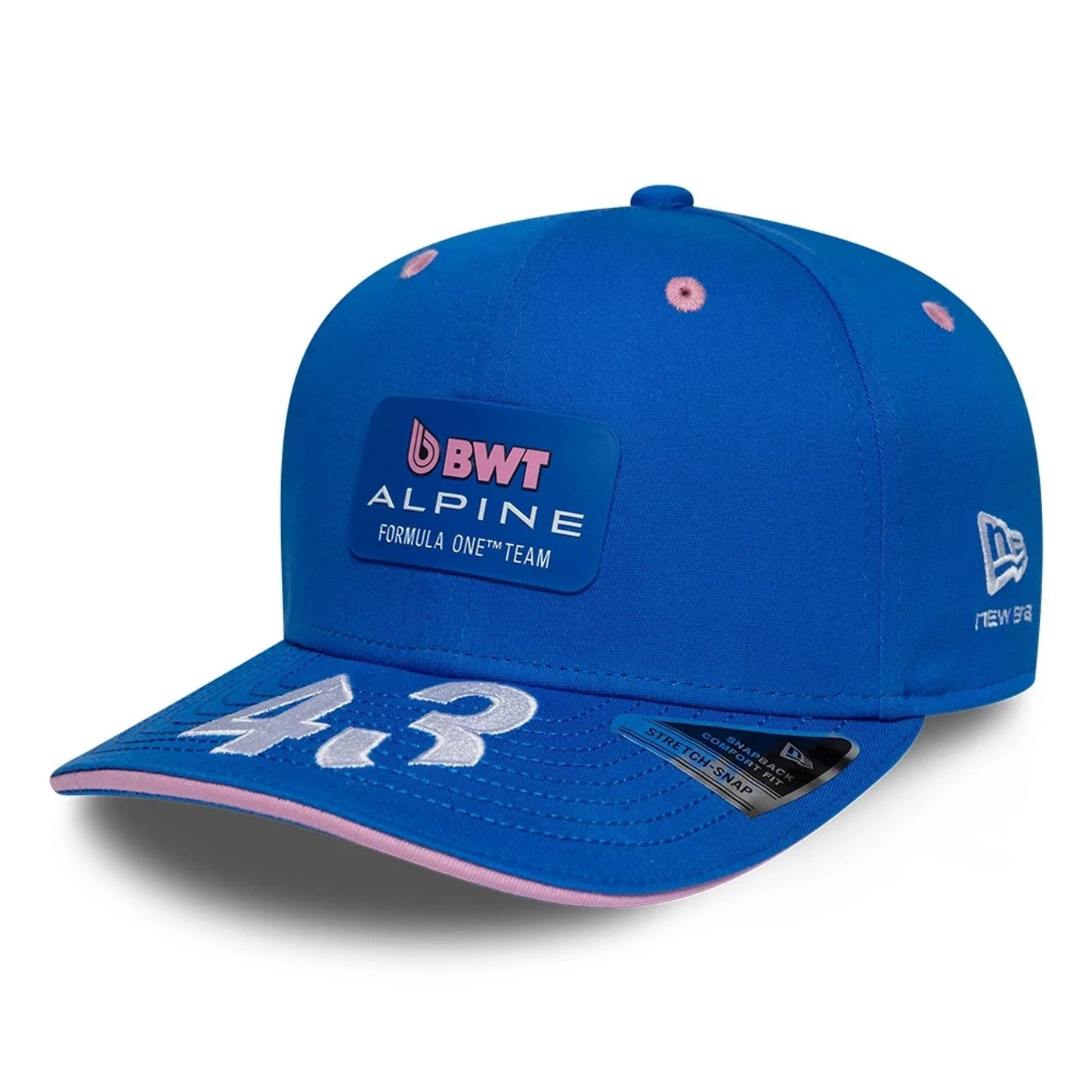 Gorra Franco Colapinto Alpine Racing Team 9SEVENTY Stretch Snap