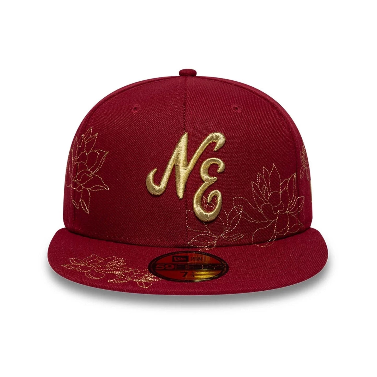 Gorra New Era Floral ‎59FIFTY Fitted Rojo
