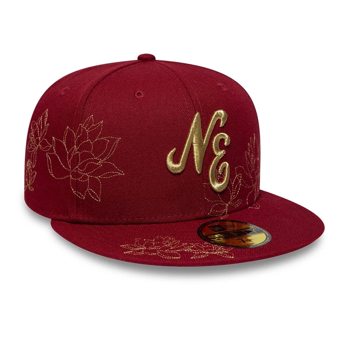 Gorra New Era Floral ‎59FIFTY Fitted Rojo