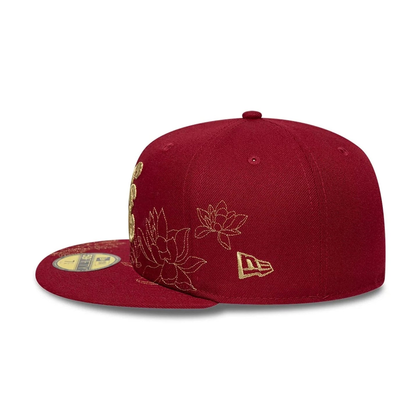 Gorra New Era Floral ‎59FIFTY Fitted Rojo