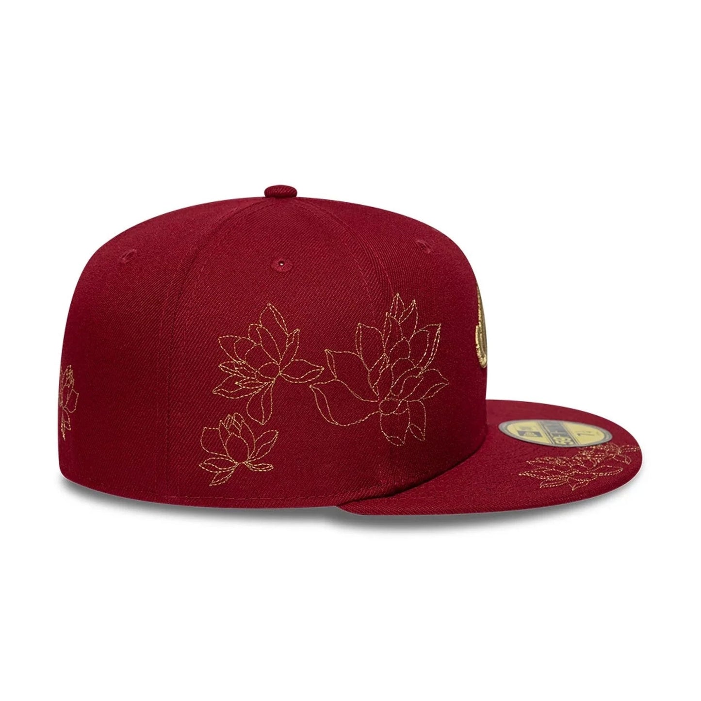 Gorra New Era Floral ‎59FIFTY Fitted Rojo