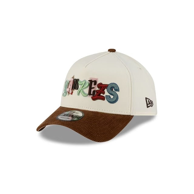 Gorra MLB Flame New York Yankees 9FORTY A-Frame Beige