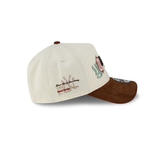 Gorra MLB Flame New York Yankees 9FORTY A-Frame Beige