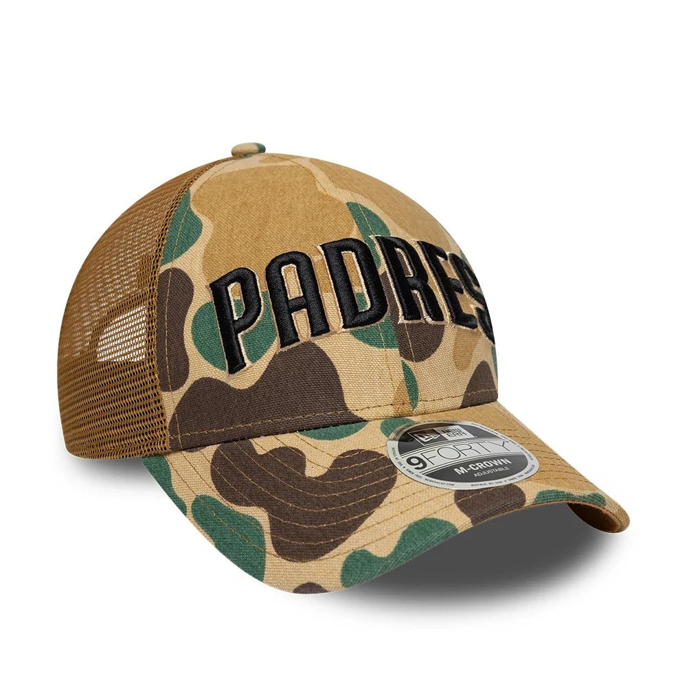 Gorra MLB Wordmark San Diego Padres 9FORTY M-Crown Camuflaje Pato
