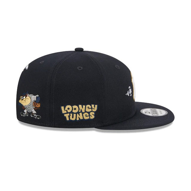 Gorra New York Yankees Looney Tunes X MLB 9FIFTY Snapback Navy Taz