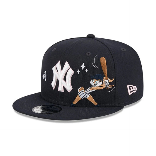 Gorra MLB X Looney Tunes Lola Bunny New York Yankees 9FIFTY Azul Marino