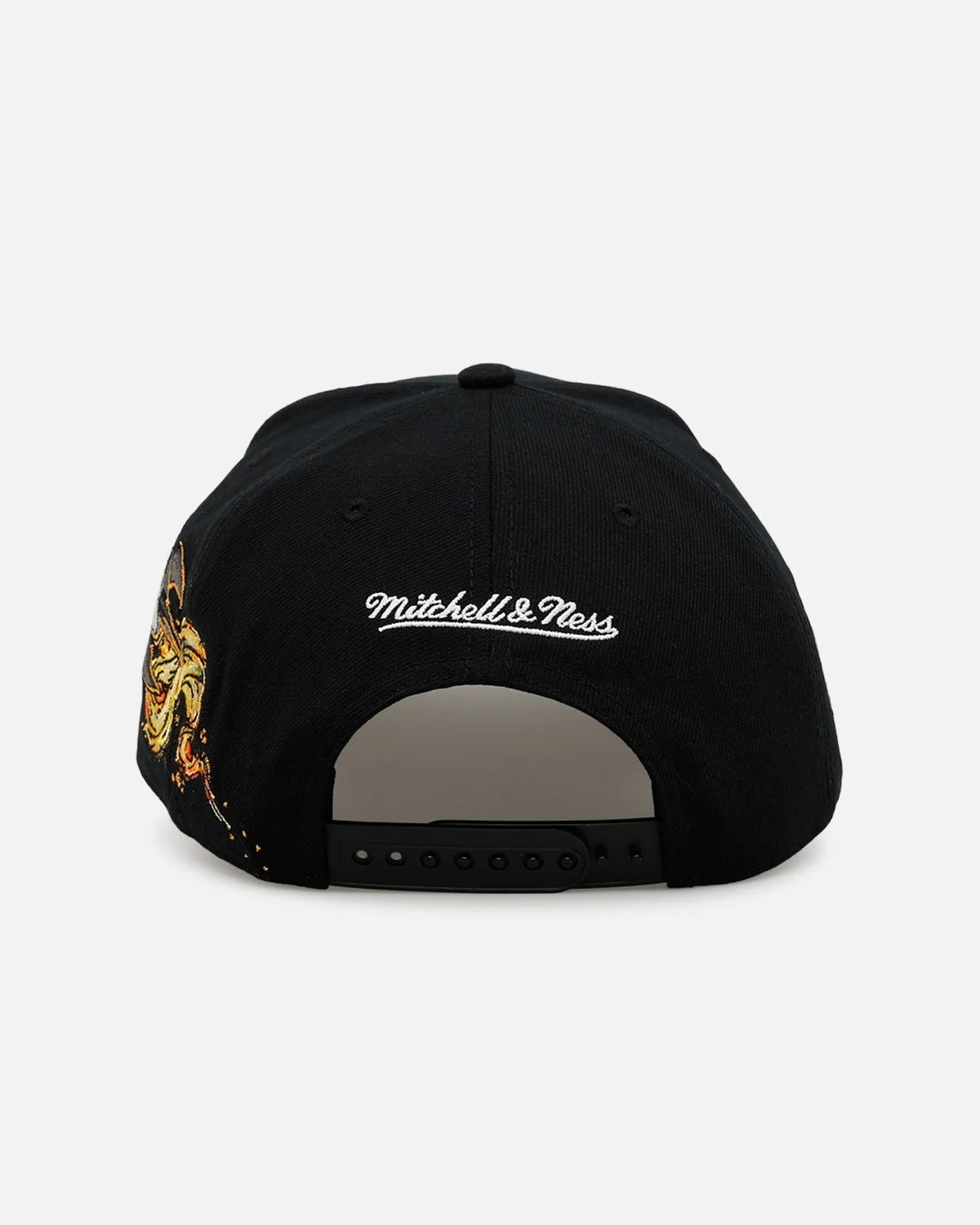 Mitchell & Ness Atlanta Braves Rocketman Pro Pinch Snapback Black