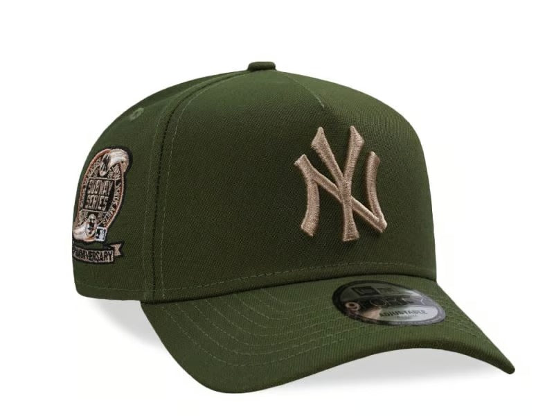 Gorra New York Yankees Subway Series 2000 Rifle Green 9Forty A Frame