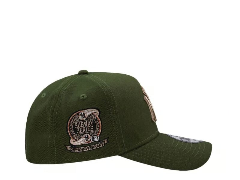Gorra New York Yankees Subway Series 2000 Rifle Green 9Forty A Frame