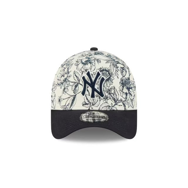 Gorra 9Forty MLB New York Yankees Spring Floral Azul Marino