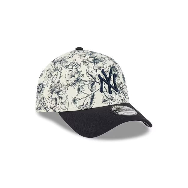 Gorra 9Forty MLB New York Yankees Spring Floral Azul Marino