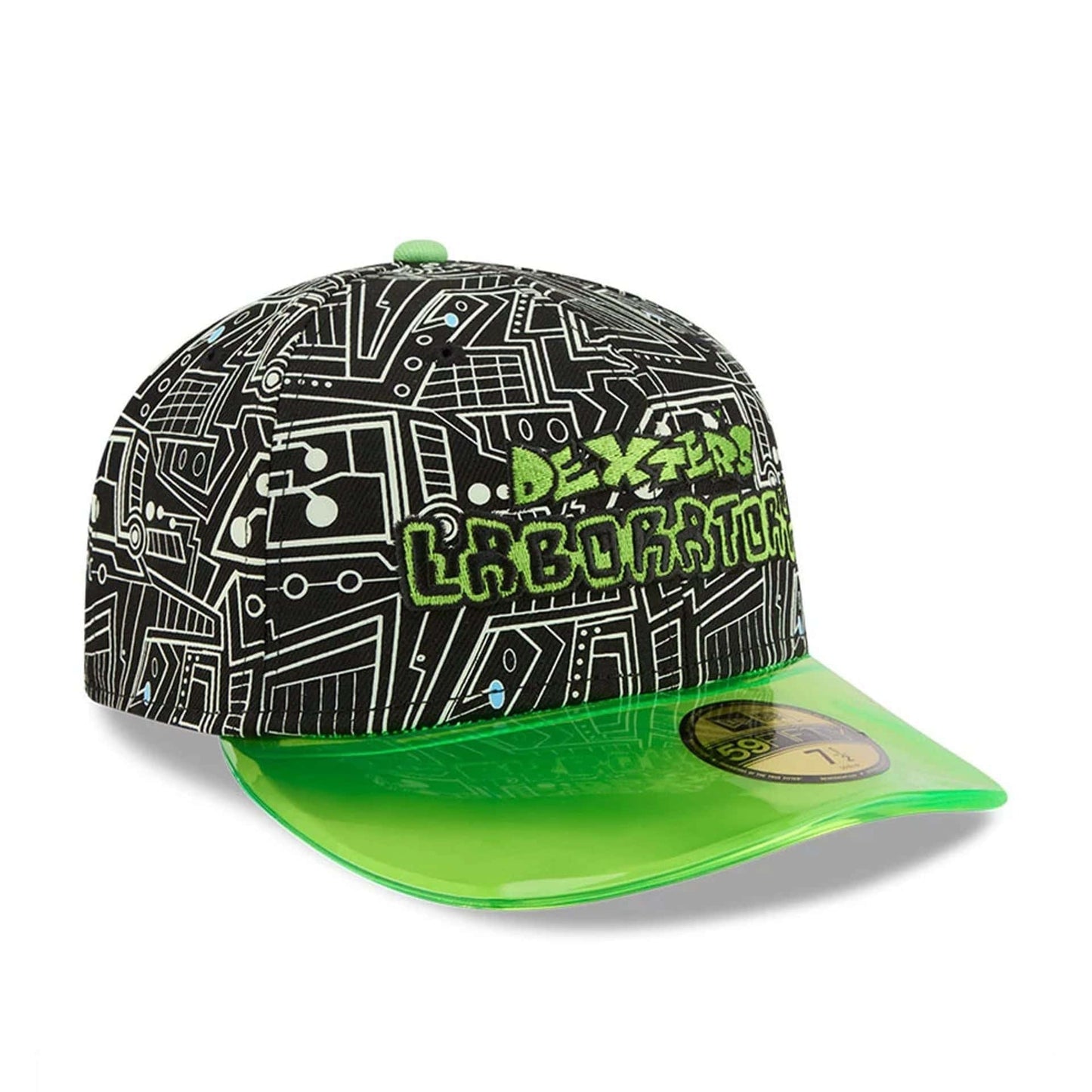 Gorra Dexter's Laboratory 59FIFTY Fitted Negro