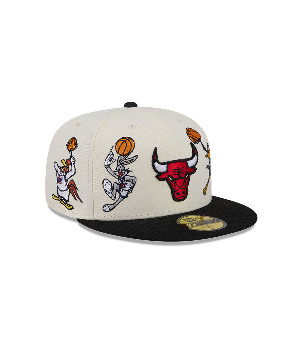 Gorra 59Fifty NBA Chicago Bulls Space Jam Blanco