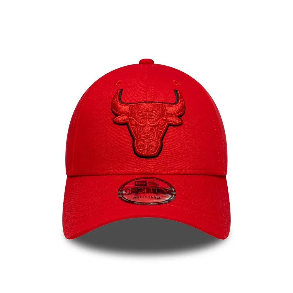 Gorra NBA Outline Chicago Bulls 9FORTY Rojo