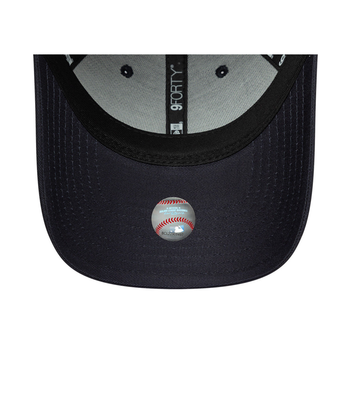 Gorra 9Forty MLB New York Yankees Metallic Outline Gris