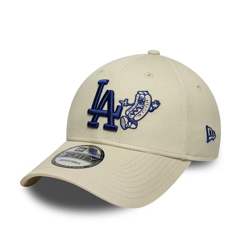 Gorra Los Angeles Dodgers MLB Food Icon Cream 9FORTY