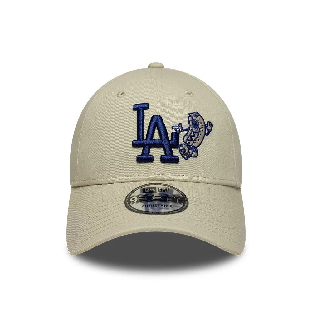 Gorra Los Angeles Dodgers MLB Food Icon Cream 9FORTY