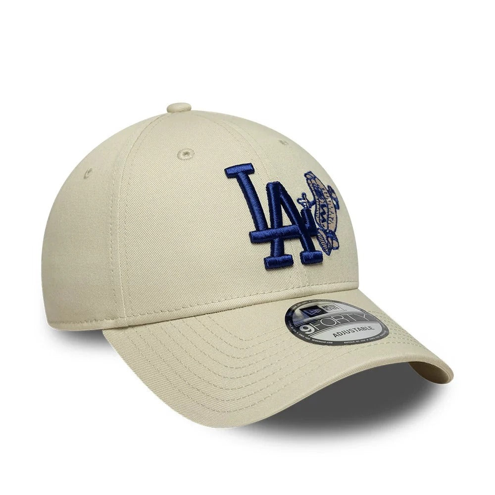 Gorra Los Angeles Dodgers MLB Food Icon Cream 9FORTY