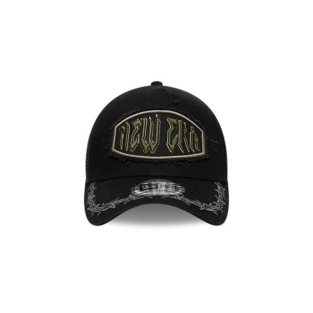 Gorra Barbed Wire Script 9FORTY A-Frame Trucker Black