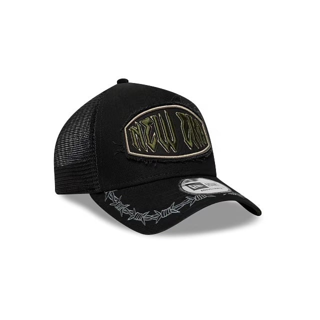 Gorra Barbed Wire Script 9FORTY A-Frame Trucker Black