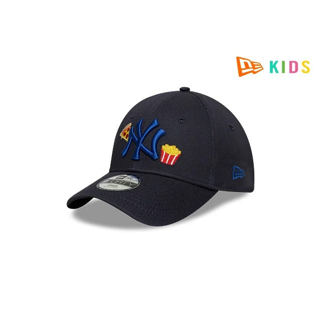 Gorra New York Yankees MLB Food Icon Kids 9FORTY Strapback Navy