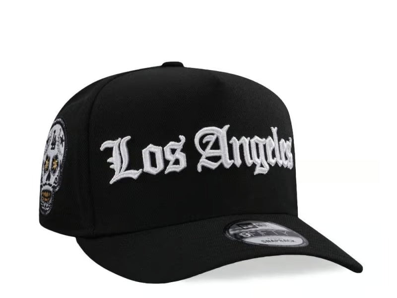 Los Angeles Dodgers Skull Black Prime Edition 9Fifty A-Frame