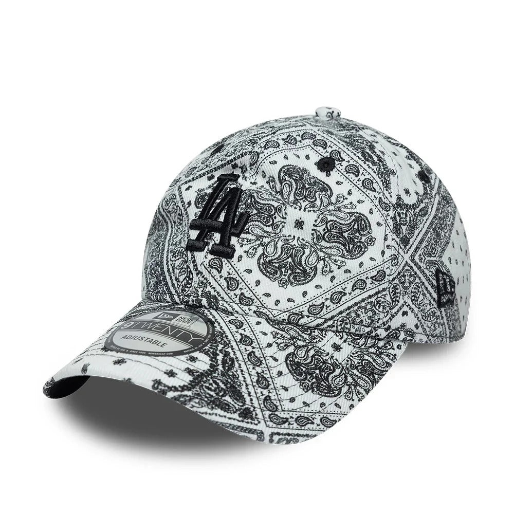 Gorra MLB Washed Paisley LA Dodgers 9TWENTY Blanco