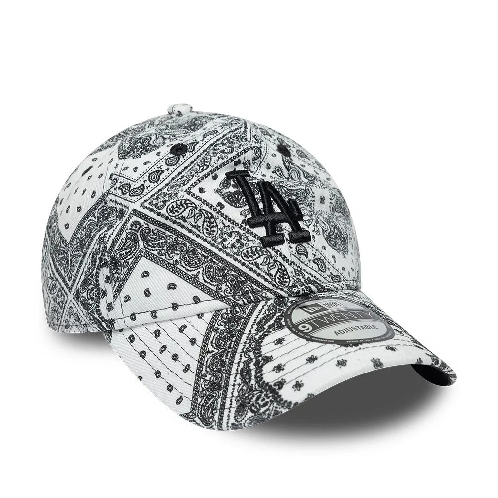 Gorra MLB Washed Paisley LA Dodgers 9TWENTY Blanco