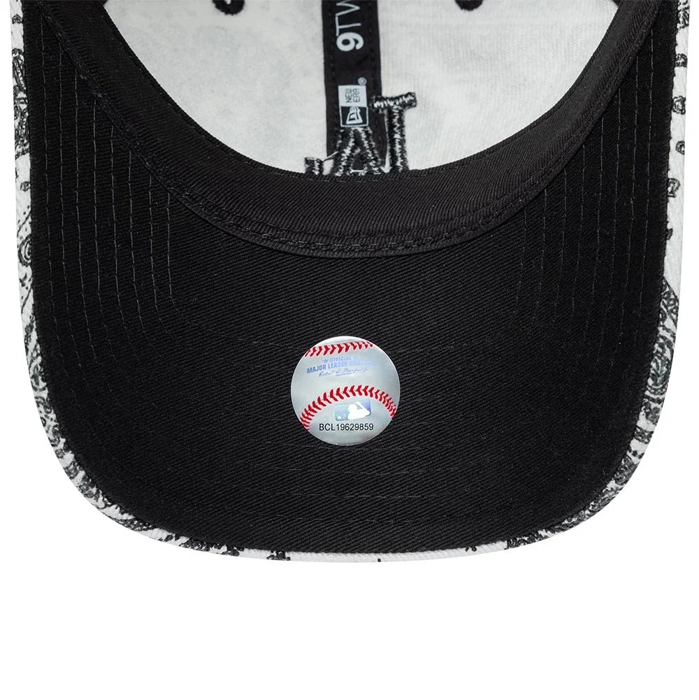 Gorra MLB Washed Paisley LA Dodgers 9TWENTY Blanco