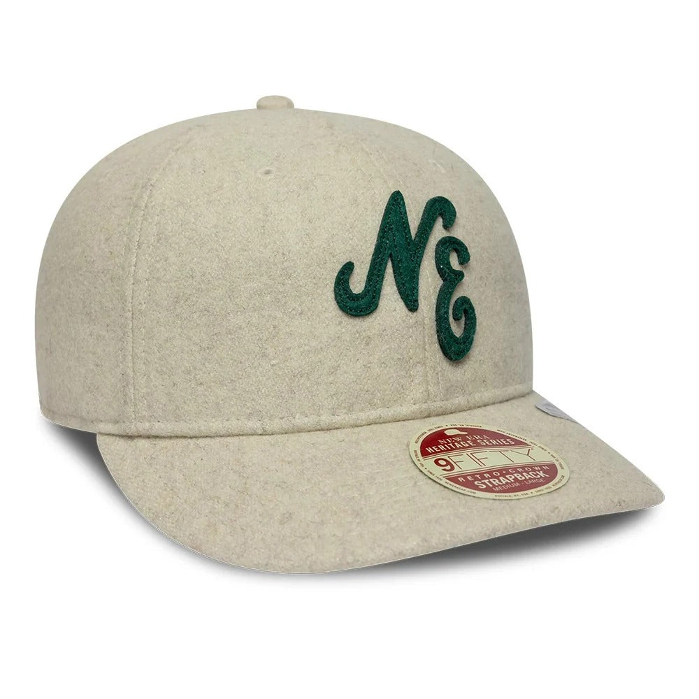 Gorra New Era Heritage Retro Crown 9FIFTY Gris Claro