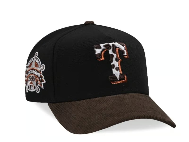Gorra Texas Rangers All Star Game 1995 Black Two Tone Edition 9Forty A Frame