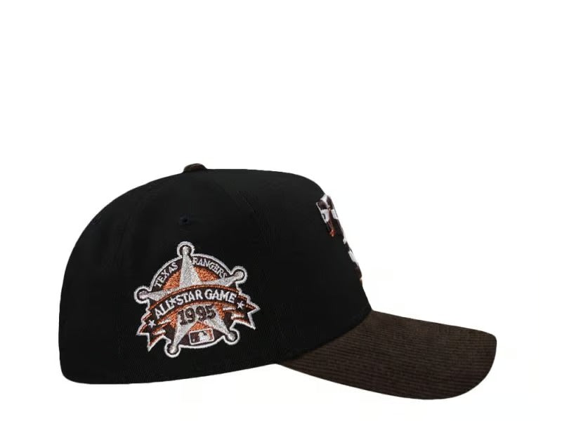 Gorra Texas Rangers All Star Game 1995 Black Two Tone Edition 9Forty A Frame