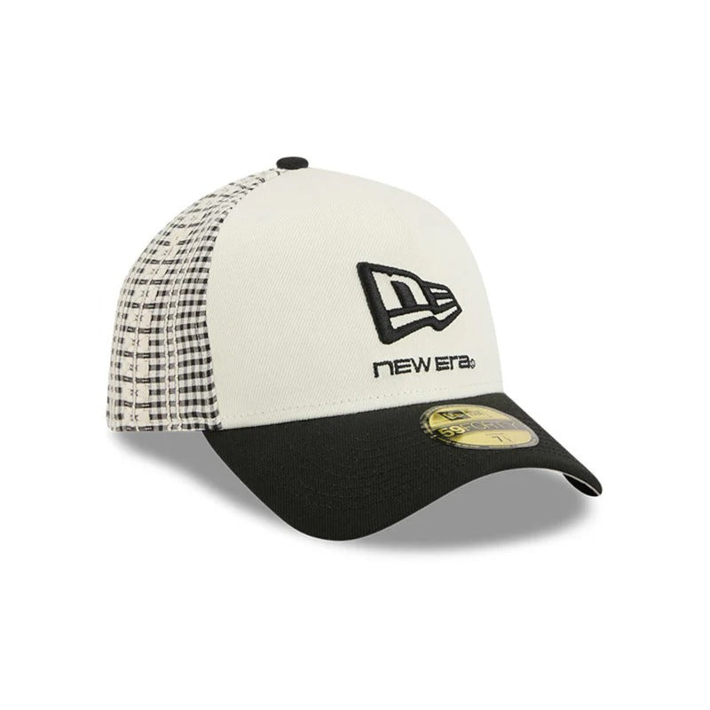 Gorra New Era 59Forty A-Frame Black White Pattern