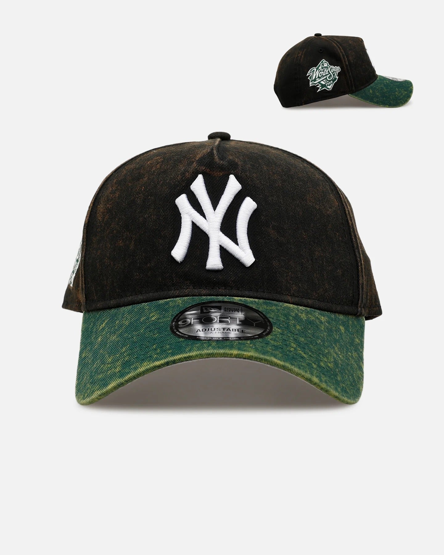 Gorra New York Yankees Washed Green 2.0 9FORTY A-Frame Black/Green