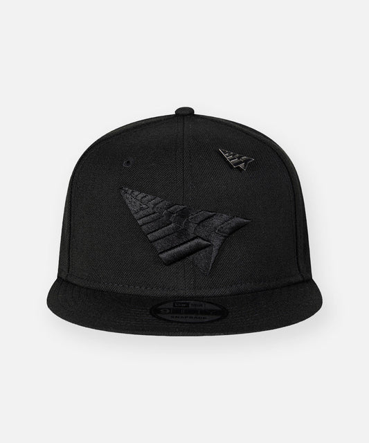 Gorra New Era x Paper Planes 9Fifty Blackout Crown Snapback