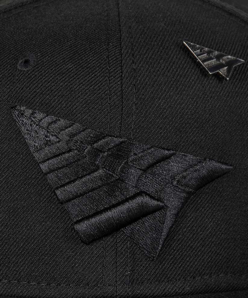 Gorra New Era x Paper Planes 9Fifty Blackout Crown Snapback