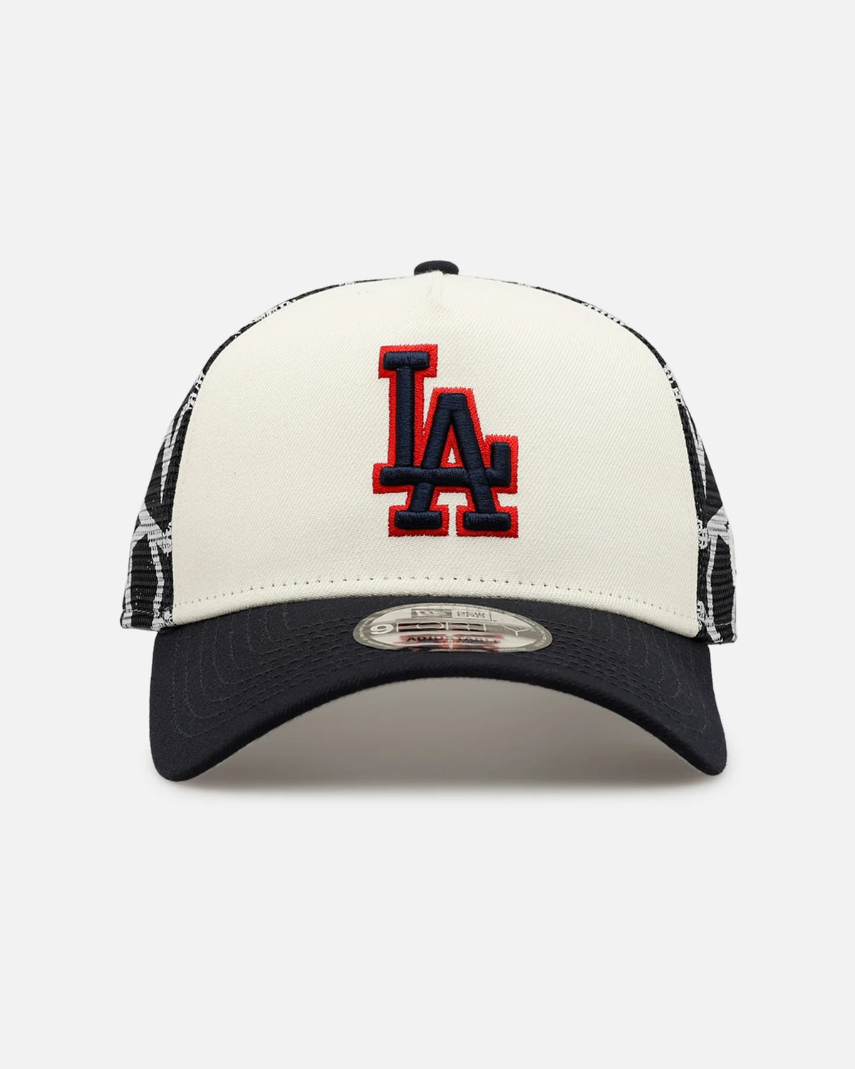 Gorra Los Angeles Dodgers Fourth Of July 9FORTY A-Frame Chrome/Navy