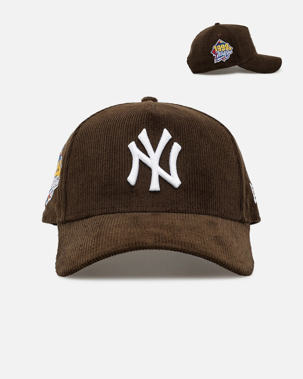 Gorra New York Yankees Cord Tones 9FORTY A-Frame Snapback Walnut