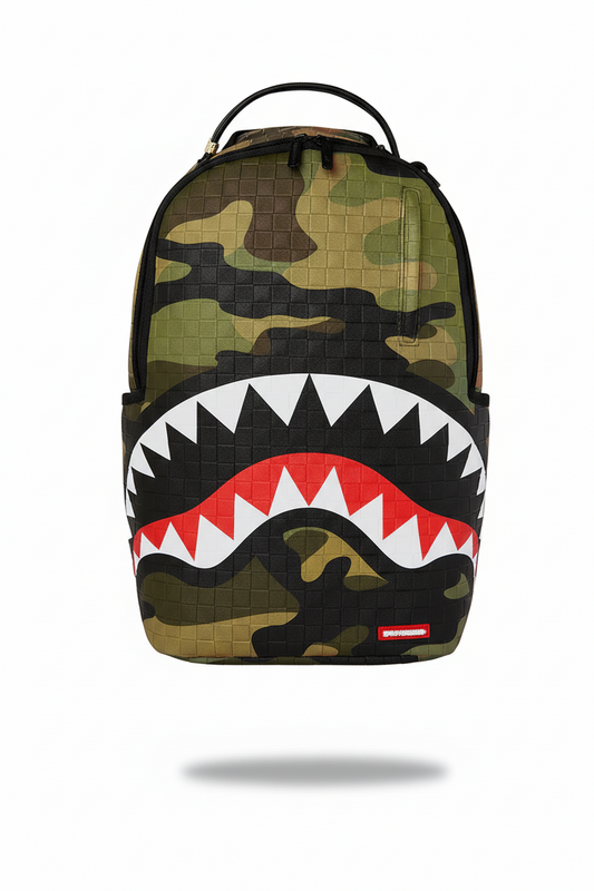 MOCHILA WOODLAND CAMO CHECK SPRAYGROUND