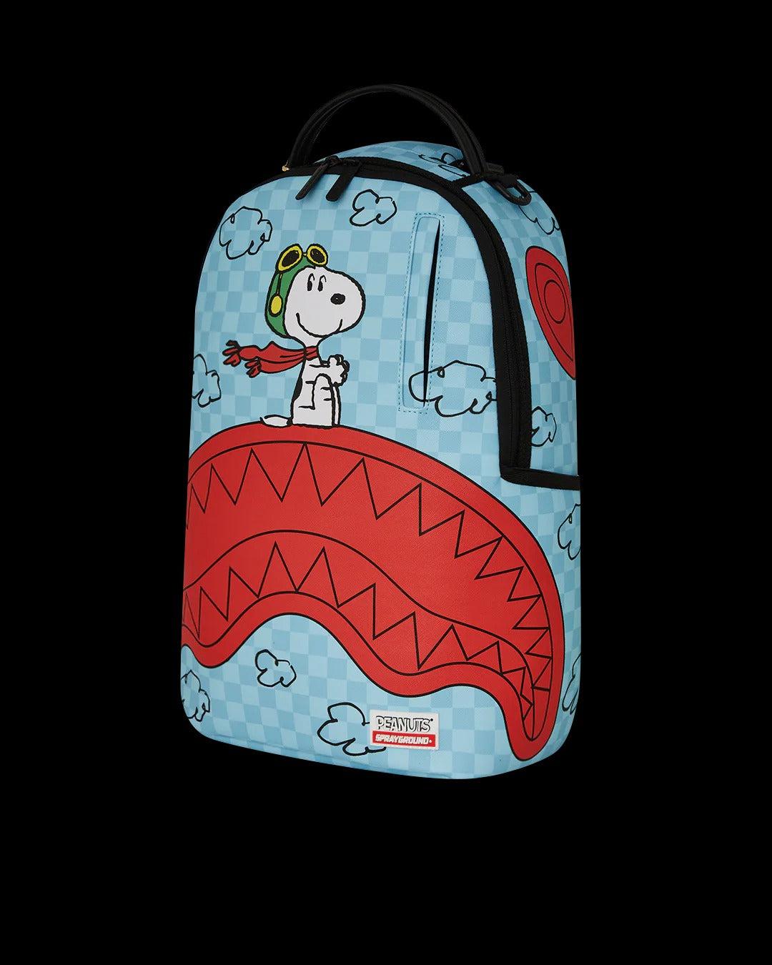 Mochila Sprayground Peanuts Snoopy Pilot Shark