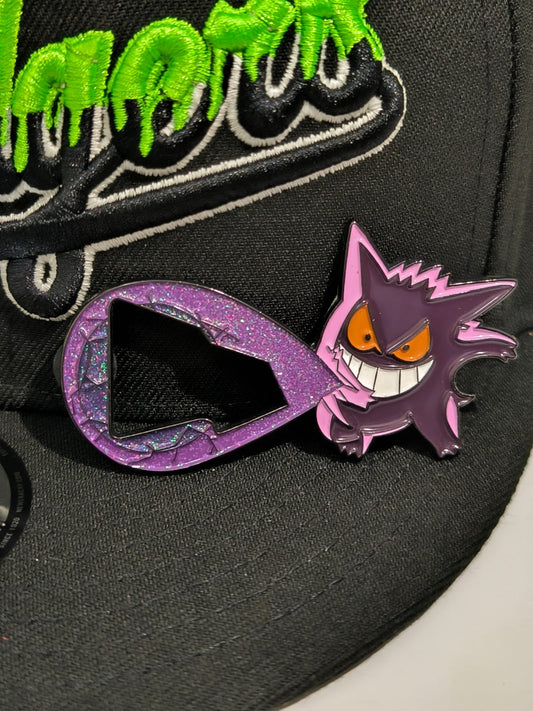 Pin Broche Metálico Gengar Contorno New Era