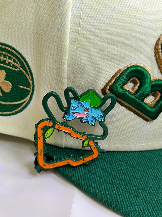 Pin Broche Metálico Bolbasaur Contorno New Era