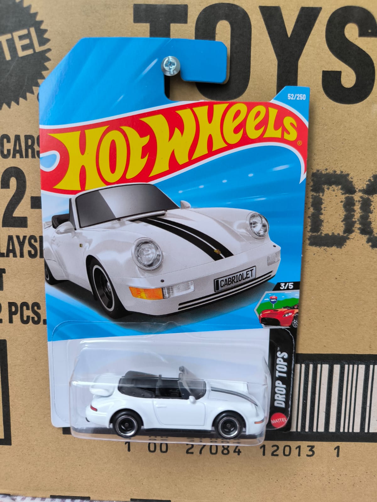Hot Wheels Porsche 911 Turbo Cabriolet 2026 52/250