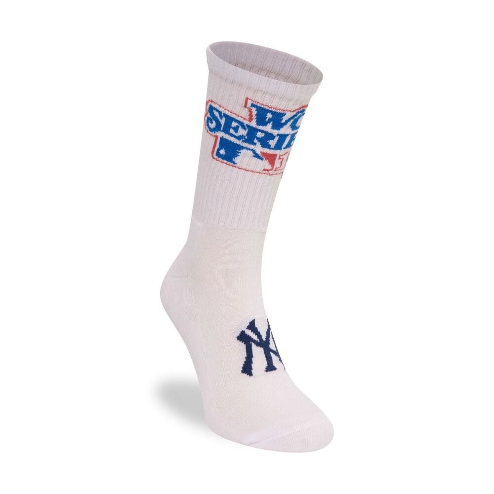 New York Yankees World Series White Crew Socks