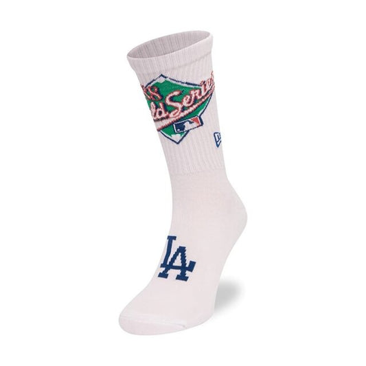 Los Angeles Dodgers World Series White Crew Socks