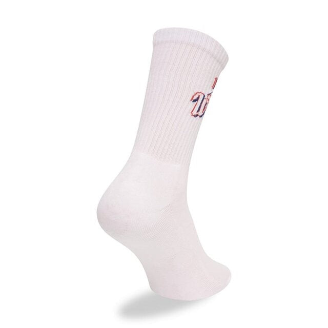 Los Angeles Dodgers World Series White Crew Socks