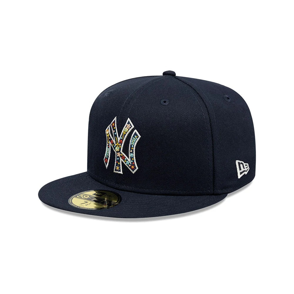 Gorra New York Yankees MLB Floral Infilled 59FIFTY